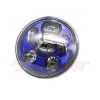 cafe 4 racer - 5-3/4 Harley Headlight 5.75" Led Headlamps insert blue - Cafe4Racer LED Headlight & inserts 