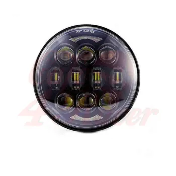 cafe 4 racer - HIGHSIDER HD-STYLE TYP 11 7palcový LED světlomet s TFL - Highsider Světla LED 4054783691715
