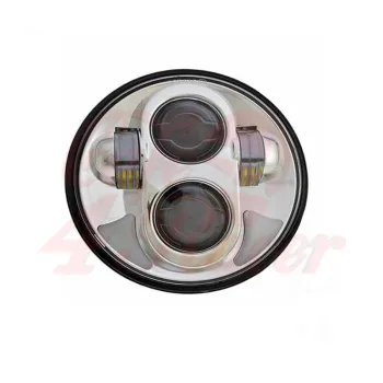 cafe 4 racer - 5-3/4 5,75" Harley Hlavní LED světlo vložka chromová - Cafe4Racer Světla LED 