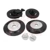 cafe 4 racer -  T-1 Pivot Kit Black - TORC Helmets  Accessories 