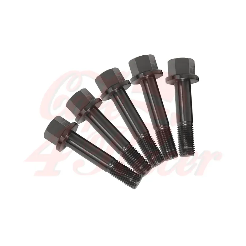 cafe 4 racer - Wheel bolts set BMW K75 / K100 - black  rear - Cafe4Racer Bolts set 