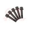 cafe 4 racer - Wheel bolts set BMW K75 / K100 - black  rear - Cafe4Racer Bolts set 