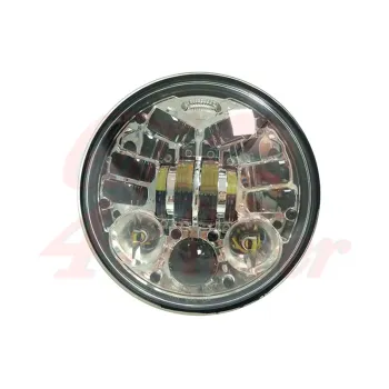 cafe 4 racer - 5 3/4 černá LED vložka - MAX-INC  Světla LED 