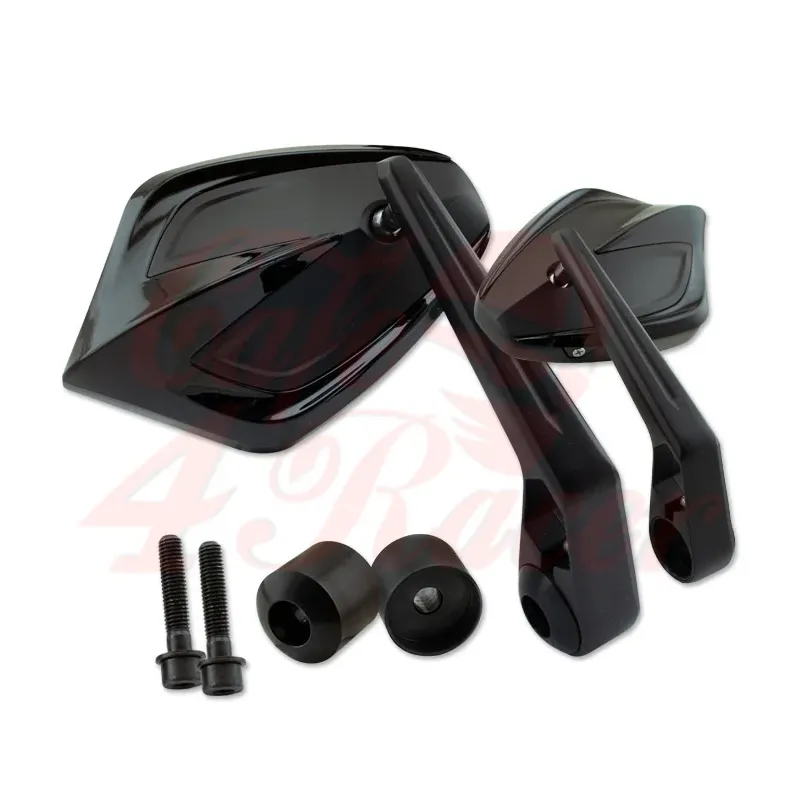 cafe 4 racer - Bar end mirror MOVE Kawasaki  black - HS MOTO Germany Accessories 4251352637680