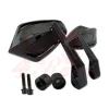 cafe 4 racer - Bar end mirror MOVE Kawasaki  black - HS MOTO Germany Accessories 4251352637680