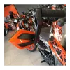 Bar end mirror MOVE Uni M6 orange
