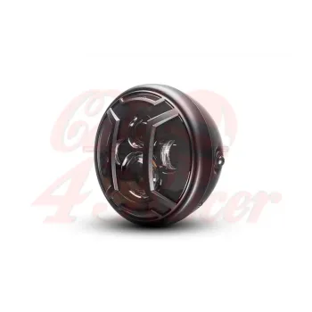 cafe 4 racer - 7,7" matně černá mřížka LED světlometů Armour - MAX-INC  Světla LED 