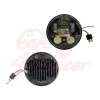 cafe 4 racer - 5-3/4 Harley Headlight 5.75" Led Headlamps insert black LED parking - Cafe4Racer LED Headlight & inserts 