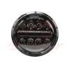 cafe 4 racer - 7" / 17,8cm Harley Headlight Led Headlamps insert black - Cafe4Racer LED Headlight & inserts 