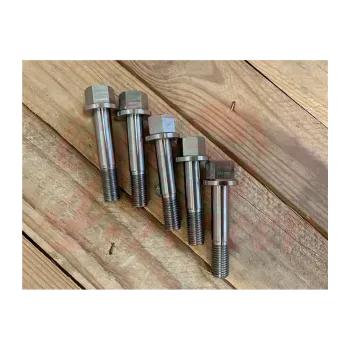 cafe 4 racer - Wheel bolts set BMW K75 / K100 - silver rear - Cafe4Racer Bolts set 