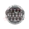 cafe 4 racer - 7" / 17,8cm Harley Headlight Led Headlamps insert chrome - Cafe4Racer LED Headlight & inserts 