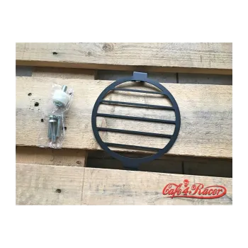 cafe 4 racer - Retro Grill Metallic Grill & Base NR2 - C-RACER Headlight Grills 