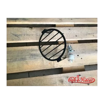 cafe 4 racer - Retro Grill Metallic Grill & Base NR2 - C-RACER Headlight Grills 