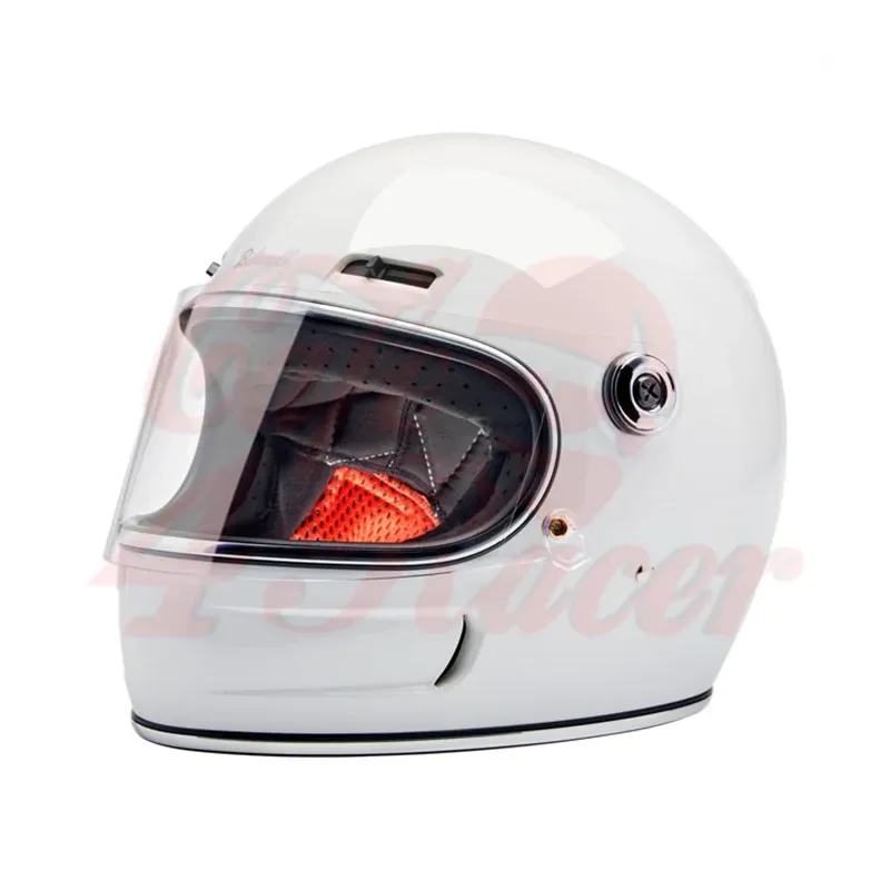 cafe 4 racer - Biltwell Gringo SV prilba lesklá biela - BILTWELL Biltwell Gringo SV2026 