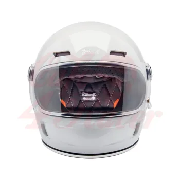 cafe 4 racer - Biltwell Gringo SV prilba lesklá biela - BILTWELL Biltwell Gringo SV2026 