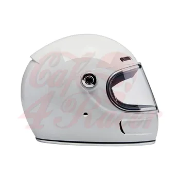 cafe 4 racer - Biltwell Gringo SV prilba lesklá biela - BILTWELL Biltwell Gringo SV2026 