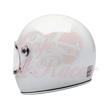 cafe 4 racer -  Biltwell Gringo S  helma integrálna  lesklá biela - BILTWELL Biltwell Gringo S 2025 