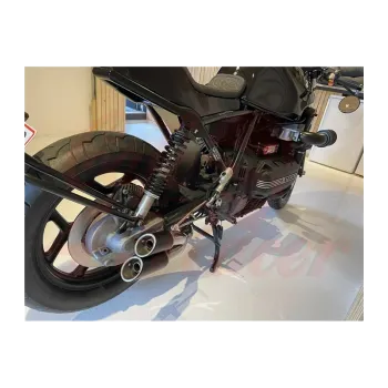 cafe 4 racer - BMW K75/K100/K1100/K1 držiak výfuku nerez - Cafe4Racer K100 výfukové diely 
