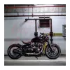 cafe 4 racer - Triumph Bobber/Speedmaster  Bedlam Slash-Cut výfuková trubka - broušená povrchová úprava - Motone Triumph Bonneville 