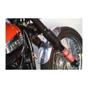 cafe 4 racer - Shorty – Predný blatník/blatník – lúčové kolesá – leštený hliník - Motone Triumph Bonneville 