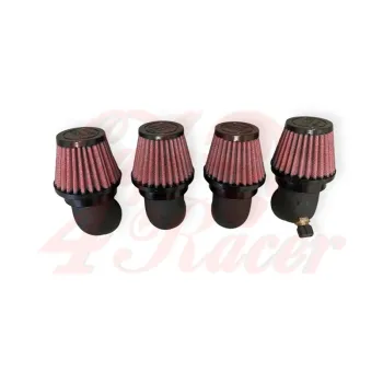 cafe 4 racer - BMW  K1 K100-16V K1100 set of 4  DNA RO  air filter with rubber adapters - Cafe4Racer Air filter adpaters & Intake 