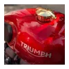 cafe 4 racer -   Monza Uzáver nádrže kit pre  Triumph  mosadz - leštenený  - Motone Triumph Bonneville 