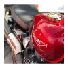 cafe 4 racer -   Sada víčka nádrže Monza pro Triumph mosadz - leštěný  - Motone Triumph Bonneville 