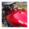cafe 4 racer -  Solid Brass Monza Cap Kit - Limited Run - Motone Triumph Bonneville 