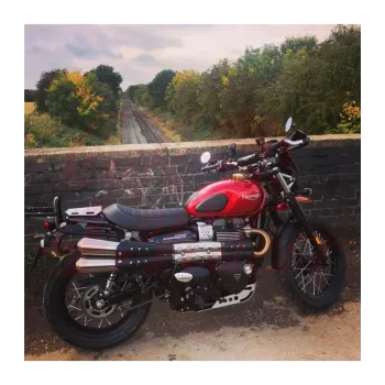 cafe 4 racer -  Solid Brass Monza Cap Kit - Limited Run - Motone Triumph Bonneville 