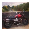 cafe 4 racer -   Monza Uzáver nádrže kit pre  Triumph  mosadz - leštenený  - Motone Triumph Bonneville 