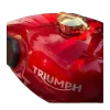 cafe 4 racer -  Solid Brass Monza Cap Kit - Limited Run - Motone Triumph Bonneville 