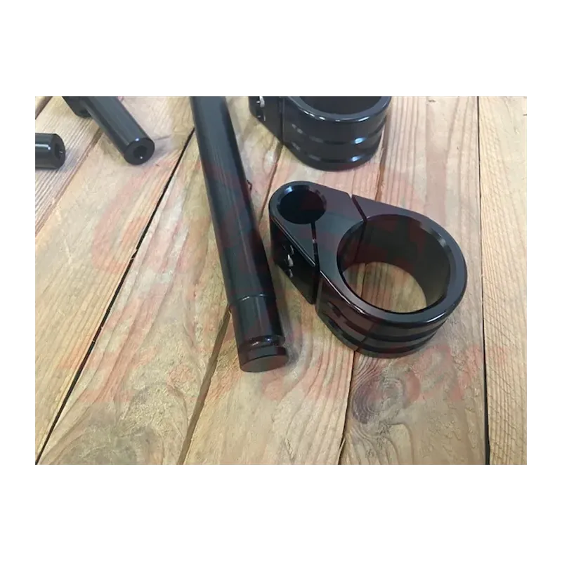 cafe 4 racer - Universal clip-ons 50 mm Adjustable - Cafe4Racer Cafe Racer clip-ons 