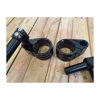 cafe 4 racer - Universal clip-ons 50 mm Adjustable - Cafe4Racer Cafe Racer clip-ons 