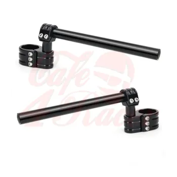 cafe 4 racer - Universal clip-ons 50 mm Adjustable - Cafe4Racer Cafe Racer clip-ons 
