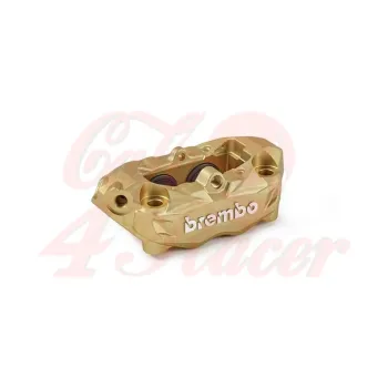 cafe 4 racer - BREMBO M4 přední levý brzdový třmen zlatý  Ø32mm - Brembo Maintenance 