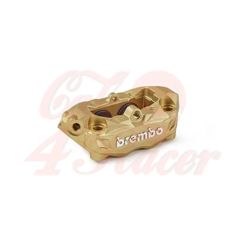 cafe 4 racer - BREMBO M4 přední levý brzdový třmen zlatý  Ø32mm - Brembo Maintenance 