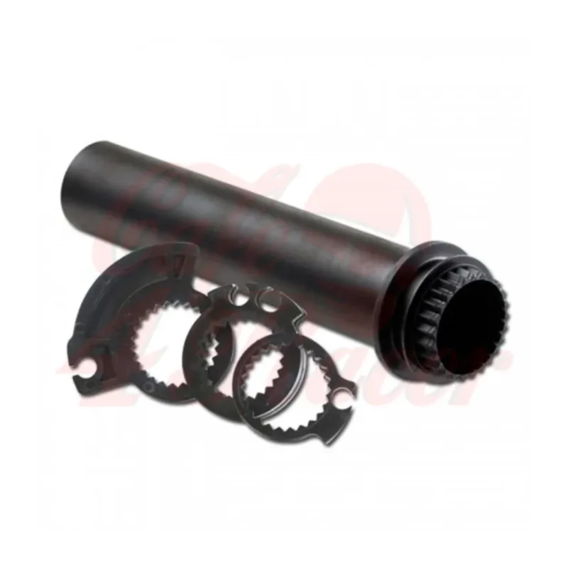 cafe 4 racer - Plynová rukojeť se 3 adaptéry 22 mm 136mm - HS MOTO Germany Příslušenství 