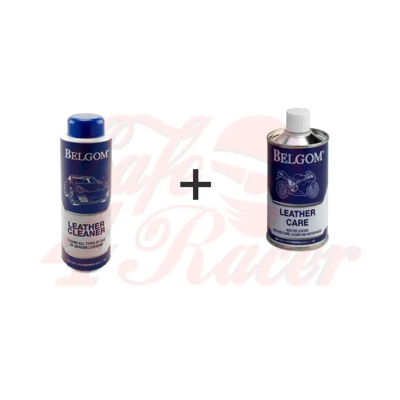 Belgom Set 3 Leather cleaner, Leather care