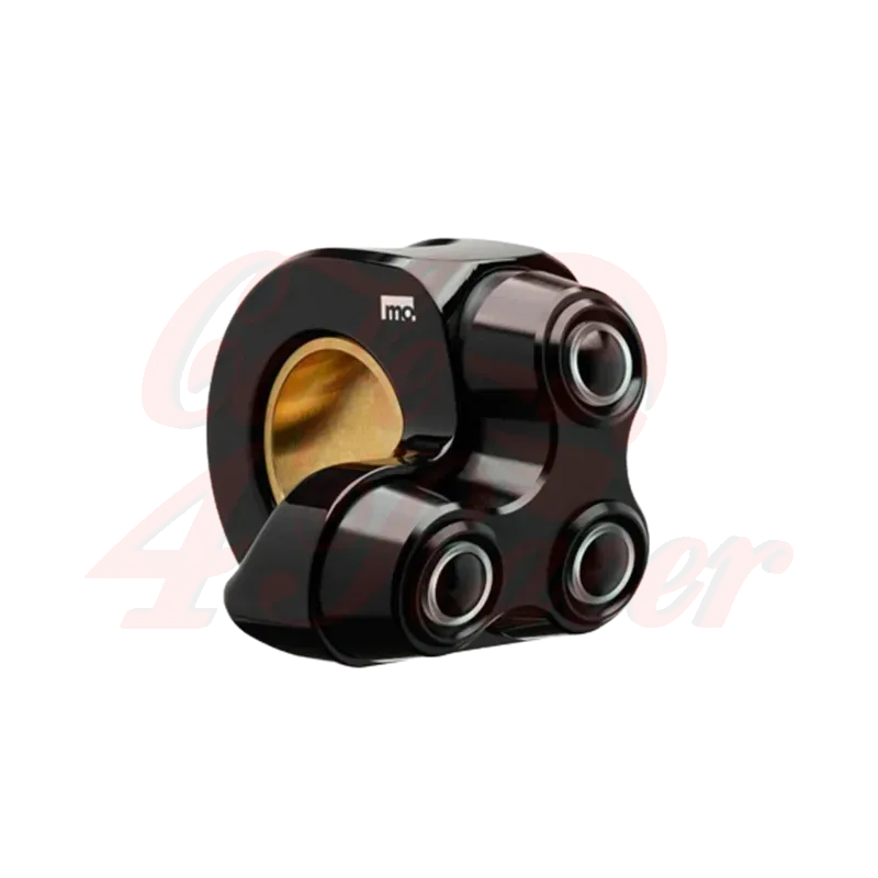 cafe 4 racer - Motogadget MO-Switch BASIC LED  3 push button RIGHT side Black 22mm 7/8" or 1"  - Motogadget 22mm / 7/8 inch 4430482371406