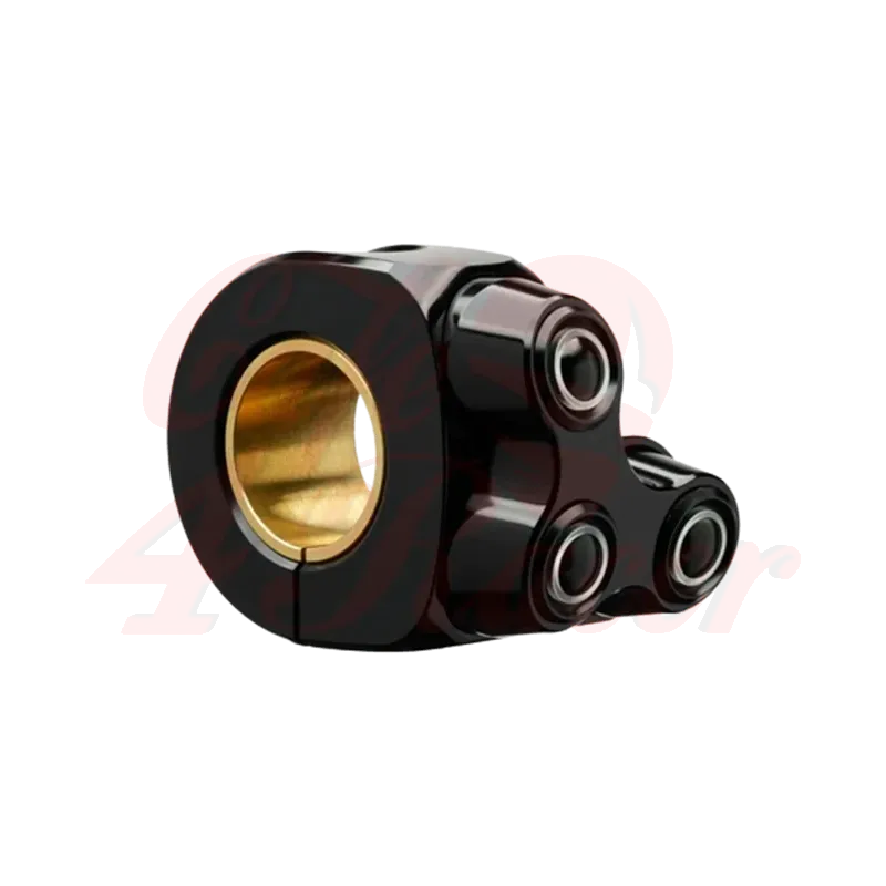 cafe 4 racer - Motogadget MO-Switch BASIC LED 3 push button LEFT side Black 22mm 7/8" or 1"  - Motogadget 22mm / 7/8 inch 4430482368129