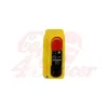 cafe 4 racer - Domino Prepínač Motor Start/Stop žltá - Domino & Tommaselli 22mm & 7/8 inch 8033900014442