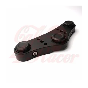 cafe 4 racer - BMW Center Nut for Twin-Shock and Monolever Models  R100 &R80 BLACK - Rebelmoto Top triple tree / fork yokes 