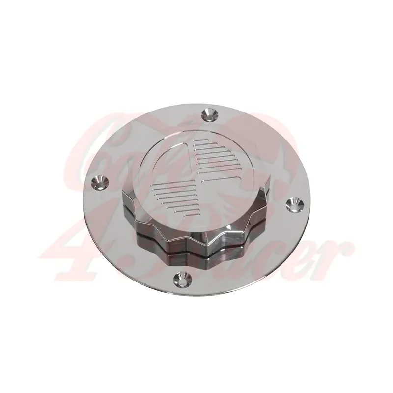 cafe 4 racer - BMW K75/100/1100 Fuel Tank Cap SILVER SILVER - Cafe4Racer Tank Caps 