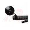 cafe 4 racer - TURISMO Billet Bar End Mirror - TYPE S (80mm) - Bar End - PAIR - Motone Bar end mirrors 