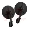 cafe 4 racer - TRILINE Billet Bar End Mirror - TYPE R (100mm) - Bar End - PAIR - Motone Bar end mirrors 