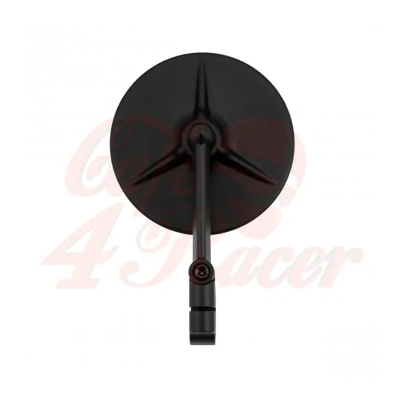 cafe 4 racer - TRILINE Billet Bar End Mirror - TYPE R (100mm) - Bar End - 1pcs - Motone Bar end mirrors 