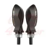 cafe 4 racer - LED-Blinker "Micro Space DARK" - HS MOTO Germany Standardní ukazatele směru 