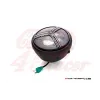 cafe 4 racer - 7.7" Matte Black LED Headlight + TRI-Pro Grill Cover - MAX-INC  LED Headlight & inserts 