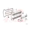 cafe 4 racer - 22pcs of Crank cover bolts Titan  BLACK  for K100-8V - Cafe4Racer Bolts set 