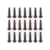 cafe 4 racer - 18pcs of Crank cover bolts Titan  BLACK  for K75 - Cafe4Racer Bolts set 